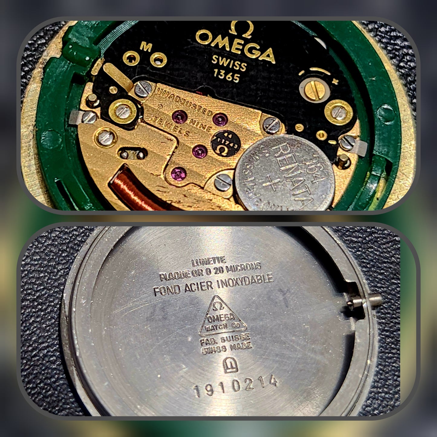 Omega de ville quartz 1365 a um classico dos anos 80s